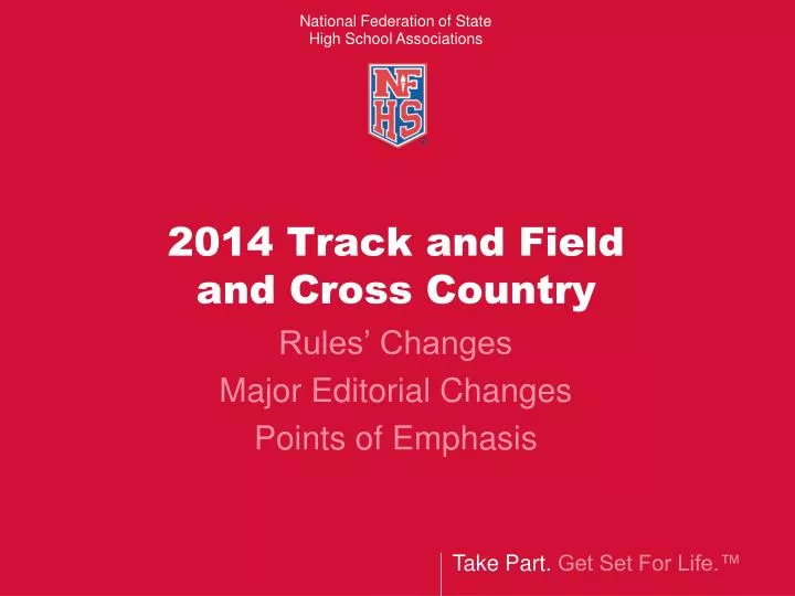 2014 track and field and cross country
