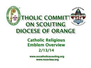 Catholic Committee on Scouting Diocese of Orange