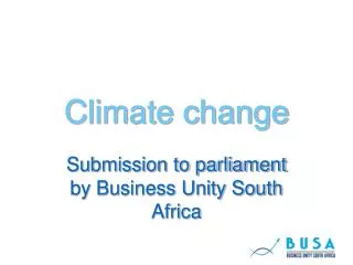 climate change