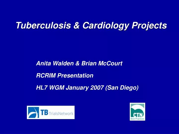 tuberculosis cardiology projects