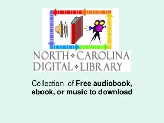 Collection of Free audiobook, ebook, or music to download