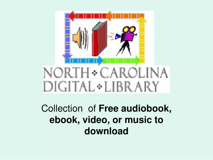 collection of free audiobook ebook video or music to download
