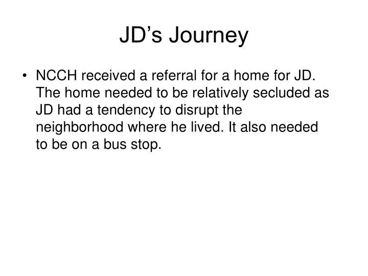 jd s journey