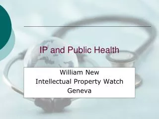 IP and Public Health