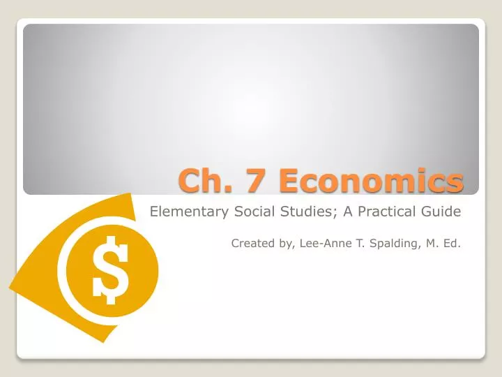 ch 7 economics