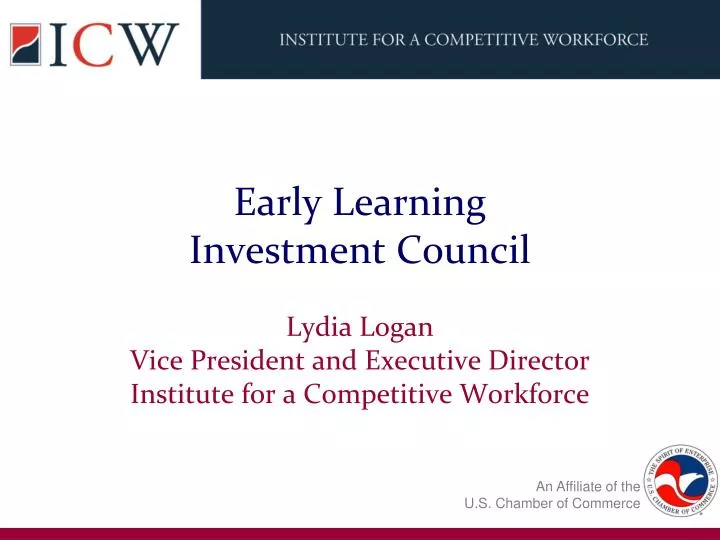 early learning investment council