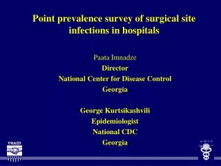 Point prevalence survey of surgical site infections in hospitals