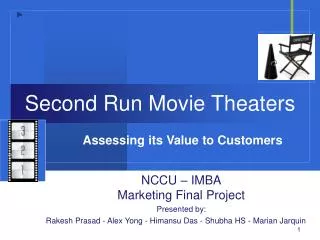 Second Run Movie Theaters