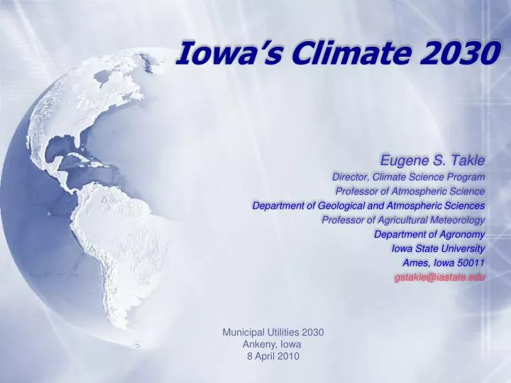 iowa s climate 2030