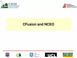 CFusion and NCEO