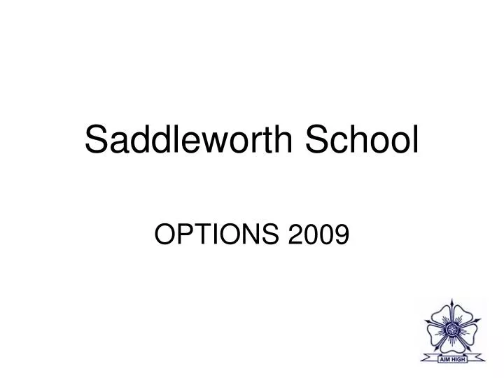 saddleworth school