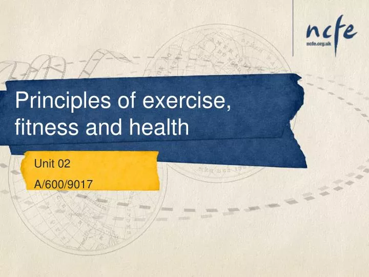 principles of exercise fitness and health