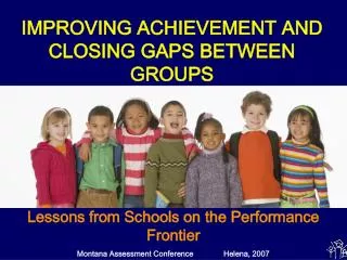 Lessons from Schools on the Performance Frontier