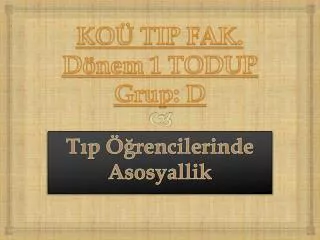 ko tip fak d nem 1 todup grup d