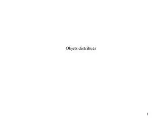 objets distribu s