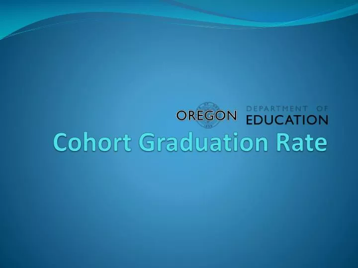 cohort graduation rate