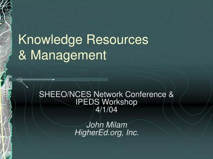 knowledge resources management