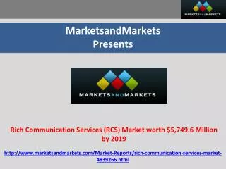 Rich Communications Services Market