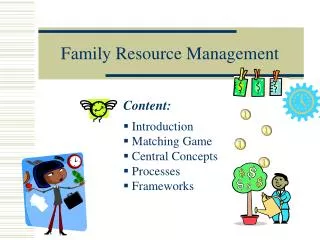 Family Resource Management