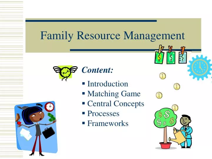 family resource management