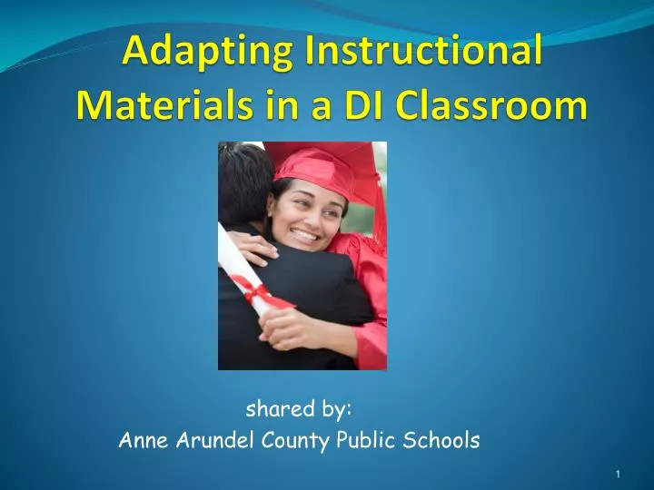 adapting instructional materials in a di classroom