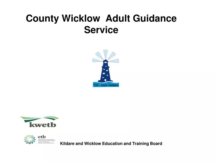 county wicklow adult guidance service kildare and wicklow education and training board