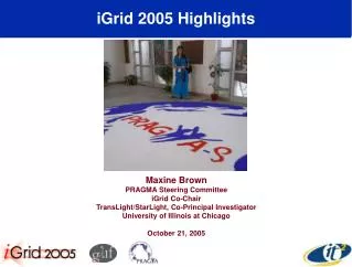 iGrid 2005 Highlights