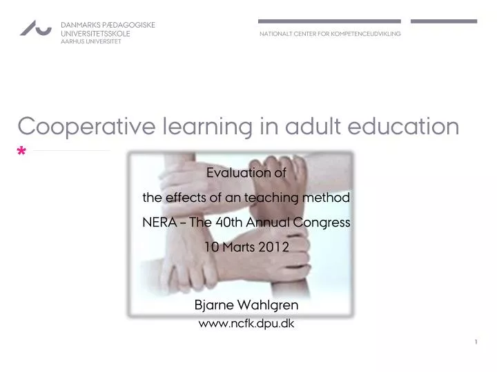 cooperative learning in adult education