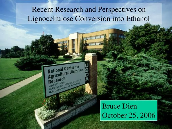 recent research and perspectives on lignocellulose conversion into ethanol