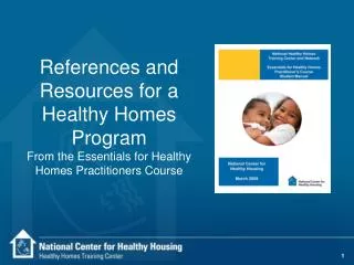 References and Resources for a Healthy Homes Program