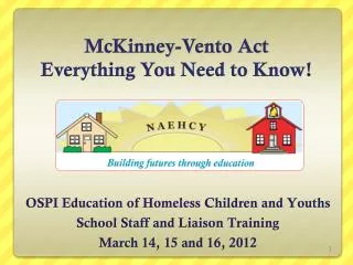 McKinney-Vento Act Everything You Need to Know!