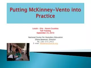 Putting McKinney-Vento into Practice