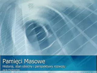 pami ci masowe
