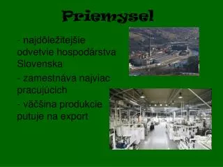 priemysel