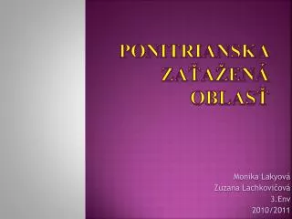 ponitrianska za a en oblas