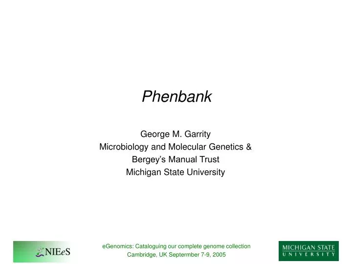 phenbank