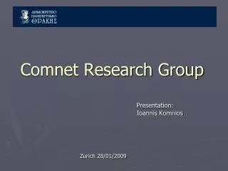 Comnet Research Group