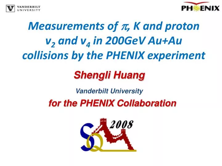 measurements of k and proton v 2 and v 4 in 200gev au au collisions by the phenix experiment
