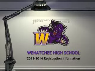 WENATCHEE HIGH SCHOOL