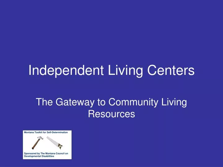 independent living centers