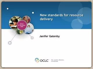 new standards for resource delivery
