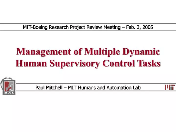 mit boeing research project review meeting feb 2 2005