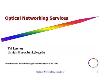 Optical Networking Services