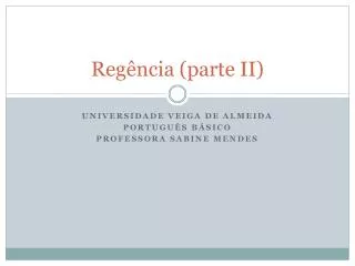 reg ncia parte ii