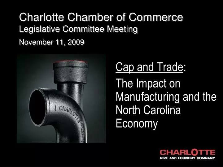 charlotte chamber of commerce legislative committee meeting november 11 2009