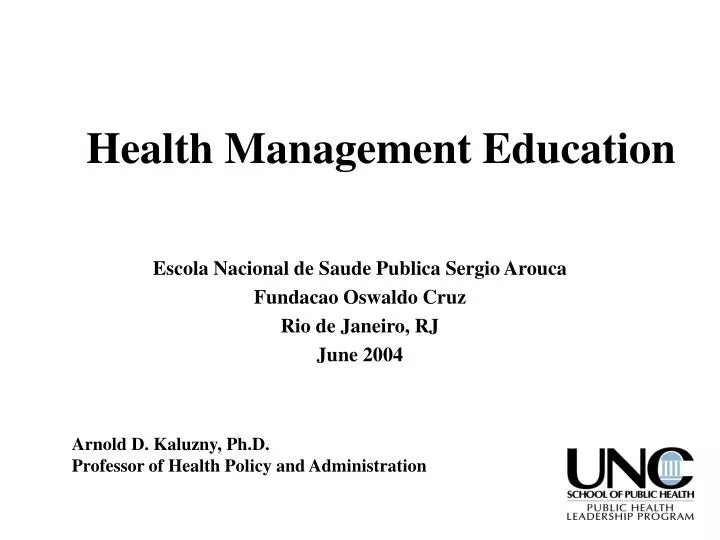 health management education