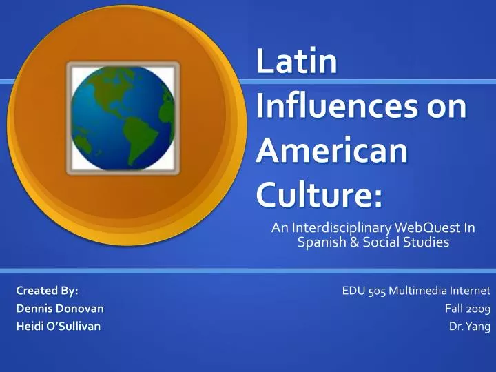 latin influences on american culture