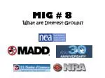 MIG # 8 - slide 1