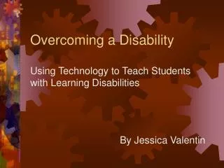 Overcoming a Disability