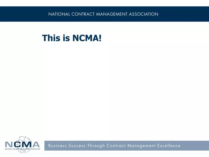 this is ncma